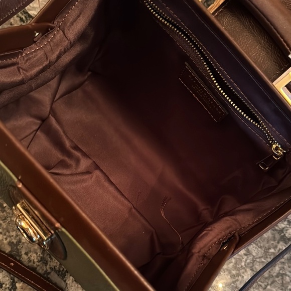 Divine Firenze leather handbag made in Italy NWT - Picture 10 of 16